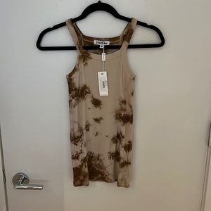 Frankie’s bikinis Sebastian tank brownie